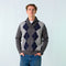 Charcoal Grey y2ks Tommy Hilfiger Knit Sweatshirt (L)